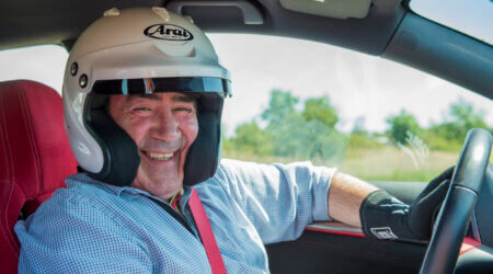 Specialist Test and Event Driver'ndrew Hack Specialist Test Driver, Veloce Corsa